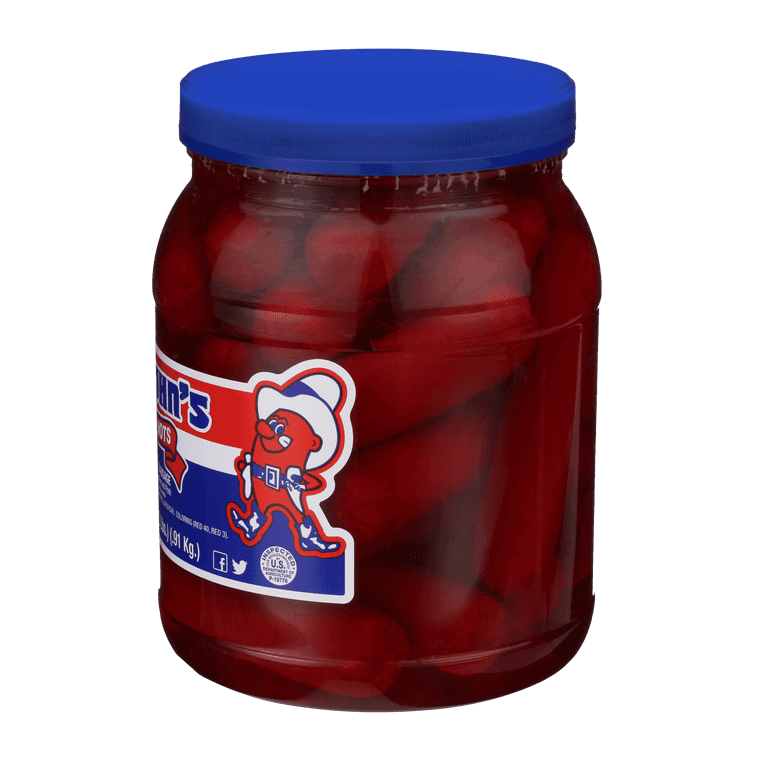 Big John's Red Hots Pickled Sausage - 32 oz jar