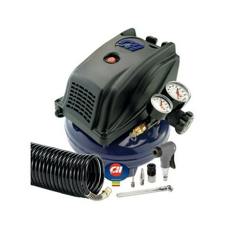 Campbell Hausfeld FP260000DI Steel 125 PSI 1-Stage Pancake Air Compressor 1 gal