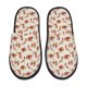 thumbnail image 1 of Fotbe Cowboy Western Pantuflas Peludas para Mujer con Estampado, Zapatillas de Peluche, Zapatos de Invierno para Casa, Uso Interior y Exterior-Large, 1 of 8
