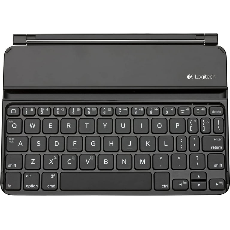 trække sig tilbage Botanik Tog Logitech Ultrathin Keyboard Cover Mini for iPad mini, Black - Walmart.com