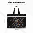 thumbnail image 3 of Kdxio Butterfly1 File Tote Document Bag Business Briefcase Bag Document Organizer Tote Briefcase for Letter A4 Files Business Teacher Office Bag, 3 of 8
