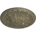 thumbnail image 3 of Ekena Millwork 11 3/4"OD x 3/8"P Stockport Ceiling Medallion, Hand-Painted Witch Hazel Crackle, 3 of 6