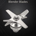 thumbnail image 5 of 5X Lames de Mixeurs pour TWK TM-767 TM-800 -767 800 Pcs de Rechange en Acier Inoxydable, 5 of 5