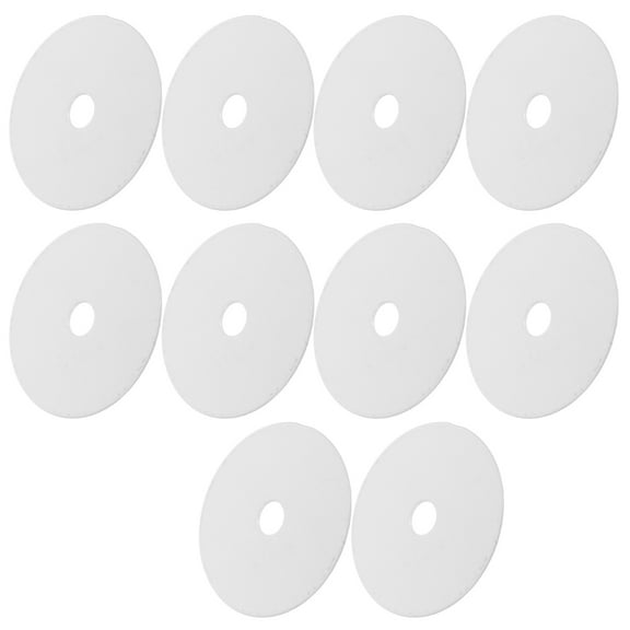 LIFKOME Worgeous 10pcs Round Iron Lamp Parts for Rewiring Repair Table Floor Lamps Light Fixtures Essential for Lamp Making Sockets Shade Discs