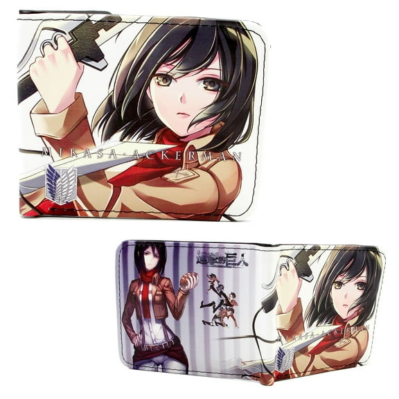Mikasa Ackerman - Attack on Titan 4x5" Bi-Fold Wallet
