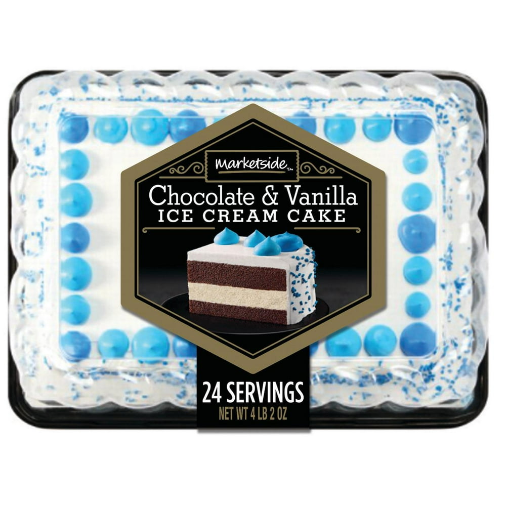 Marketside Chocolate & Vanilla Ice Cream Cake, 2 oz
