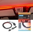 thumbnail image 4 of (2 pack) TYPE S - Tailgate LED Strip - 4-Pin Trailer Plug, Red Brake and Running Lights, Amber Turn Signal Indicators, IP65, 3M Adhesive, 1 x 48" Strip, 48 inches, 4 of 15