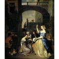 thumbnail image 3 of Barend Graat 12x14 Black Modern Framed Museum Art Print Titled - The Prodigal Son (1661), 3 of 5