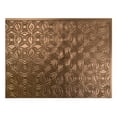 thumbnail image 2 of FASÄDE Lotus Decorative Vinyl Backsplash 15 sq ft Kit in Oil Rubbed Bronze, 2 of 6