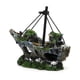 thumbnail image 2 of Decoración de acuario, adornos para peceras, decoración de naufragio, barco hundido para tanques de agua dulce y salada, barco pirata, 2 of 5