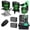 Black, variant on Riousery Mini Multifunctional 12 Lines Laser Level 3° Self-leveling Machine USB Rechargeable Leveling Tool