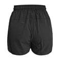 thumbnail image 4 of Gym Shorts Women High Waist Running Shorts for Lightweight Athletic Workout Shorts with Side Pockets and Zipper, 4 of 6