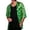 Green, variant on Sequin Open Front Cardigan for Everyday Casual Comfort Men’s Sophisticated Party Jacket, Blue, S/M