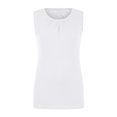 thumbnail image 4 of Scyoekwg Womens Tank Tops Solid Color Summer Casual Dressy Blouse Suspenders Sling Crewneck Pleated Tunic Tops Sleeveless Tank Tops Loose Shirts (White,XL), 4 of 5
