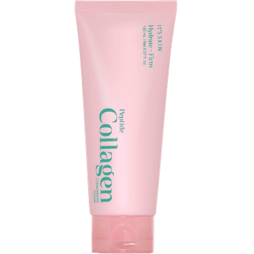 It'S SKIN Peptide Collagen Cleansing Foam 5.07 fl oz | Hydrating Facial Cleanser & Collagen Boost | Gentle Face Cleanser for Sensitive Skin | Korean Face Wash & Gentle Facial Cleanser for Women…
