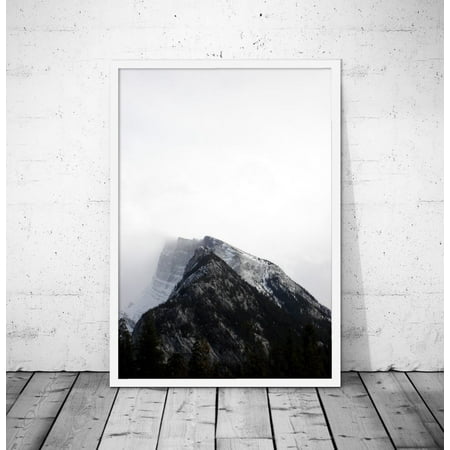 Mountains Minimalist Art, Mountain Photo, Nature Poster, Mountains Poster, Minimalist Poster, Mountains Poster, Mountain Poster, Nature Art, Unframed Poster Size 8x12