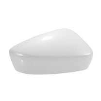 Unique Bargains Front Right View Mirror Cover Trim Rear View Mirror Shell for Mazda 3 Axela M3 2017-2019 White 1 Pcs