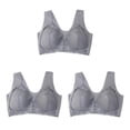 thumbnail image 2 of Qarigey Front Closure Beauty Back Comfortable Shaping Back Bra,Womens Seamless Push Beauty Up Comfort Sports Casual Lace Type1 NO1, 2 of 6
