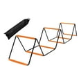 thumbnail image 5 of hengtong Agility Ladder Foldable Staircase Flexible Jumping Hurdles Improves Coordination Orange, 5 of 9