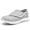 Gray, variant on YOURDIARY Women's Hook & Loop Walking Shoes Lightweight Athletic Sneakers Comfort Casual Shoes