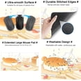 thumbnail image 5 of Cute Desk Mat Anime Cartoon Desk Pad Mouse Pad Kawaii Large Yellow Shiba Inu Gaming Mousepad XXL Laptop Keyboard Desktop Writing Pad Stitched Edge Desk Accessories for Girls Students 31.5''''X15.7'''', 5 of 6