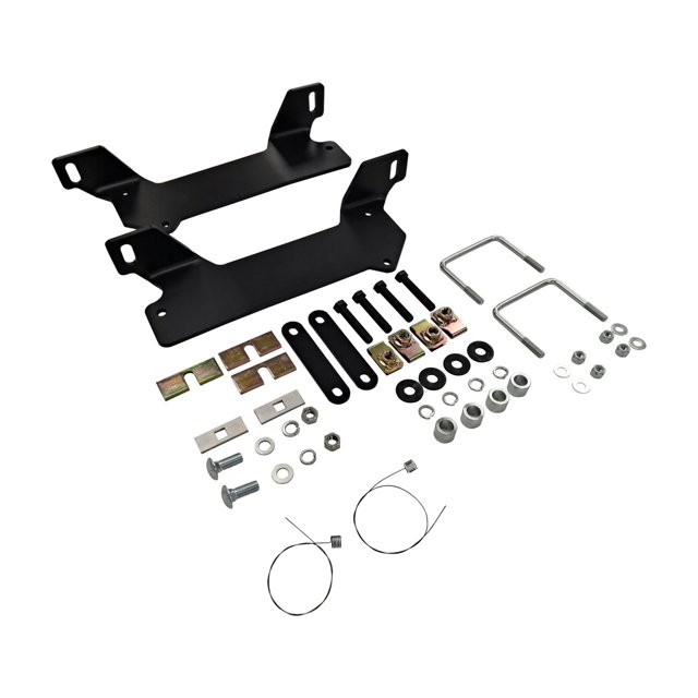 Husky Towing Kit de Montage d'Attelage de Remorque à Cinquième Roue 33220 Support 2 Pcs; Style de Montage à 4 Boulons; à Utiliser avec des Rails 30686; Perçage Requis