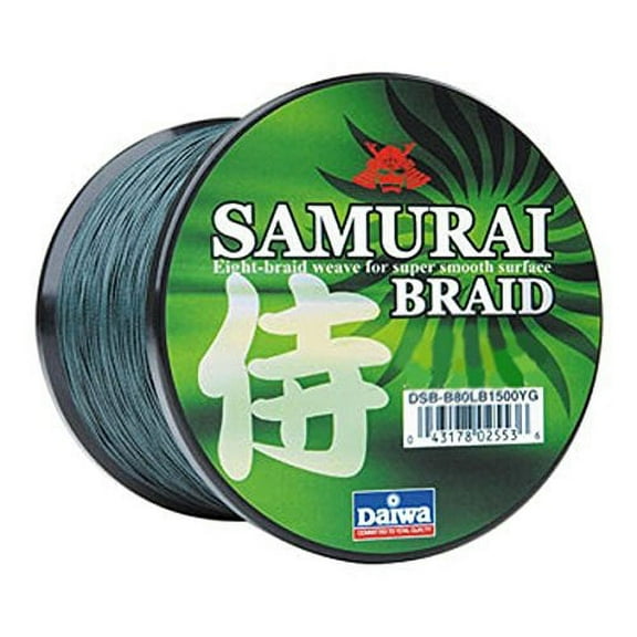 Daiwa Samurai Braided Line 20lb 150yd Filler