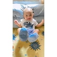 thumbnail image 6 of Toddler Infant Baby Boy Clothes Set Short Sleeve Shirt Shorts Summer Outfits (12-18 Months, White), 6 of 6