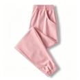 thumbnail image 6 of Qingpeng Unisex Solid Color Elastic Waist Slim Fit Jogger Pants Breathable Lightweight Casual Full Length Pants For Big Kids, 6 of 6