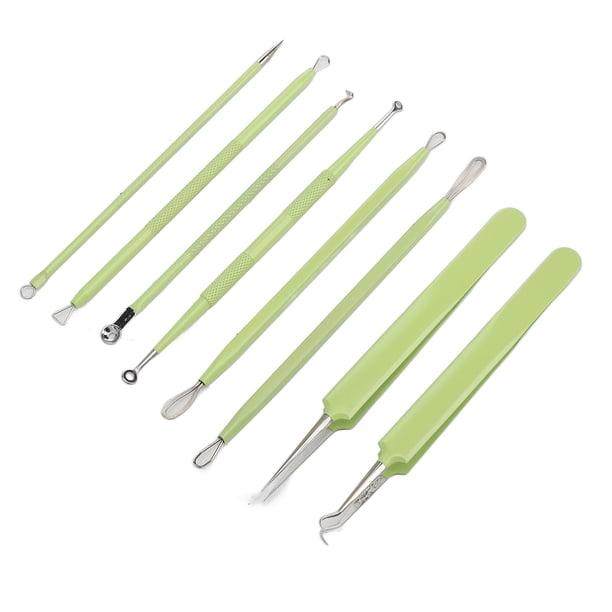 Juego de agujas para eliminar puntos negros, juego de agujas para extraer espinillas, agujas para extraer espinillas, juego de agujas para eliminar espinillas, respuesta rápida