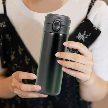 

Clearance!Lssam Glass Bottle With Lid Stainless Steel Travel Cup With Leak Proof Lid Insulated Vacuum Travel Coffee Mug Up Travel Coffee Cup For Hot And Cold Water Coffee And Tea For Household Travel
