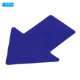 thumbnail image 3 of 6x4.7" Arrow Sticker Directional Sign Frosted Finish Adhesive Removable Floor Decal, Blue, 16 Pack, 3 of 5
