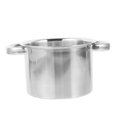 thumbnail image 4 of DRAFIDEEP Outer Melting Pot Silver Small Cooking Pot For Home Use 1Pcs, 4 of 7
