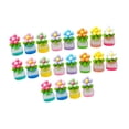 thumbnail image 2 of 20 piezas de minifiguras luminosas, estatuas en miniatura, figuras de en macetas, manualidades de bricolaje, micropaisajes decorativos para la, 2 of 7