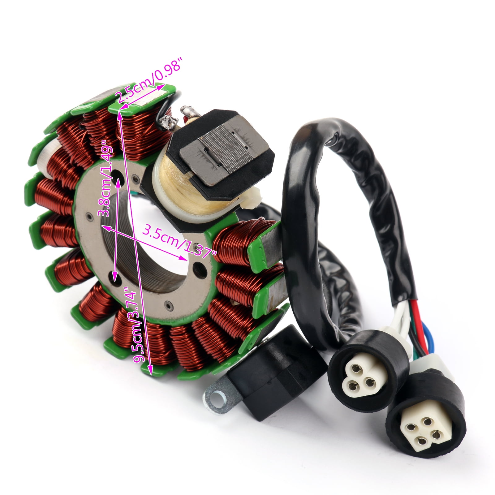 激安通販サイト 人気 Generator Moto-4 YFM250 & YFM225 Yamaha Stator (1986 Coil Electrical&Batteries