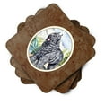 thumbnail image 2 of Carolines Treasures 7049FC Bouvier des Flandres Foam Coaster Set of 4 3 1/2 x 3 1/2 multicolor, 2 of 3