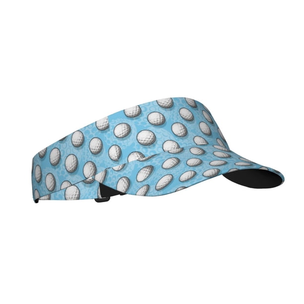 Fotbe Golf Balls 1 Visera Deportiva con Diseño, Gorra Abierta Ajustable de Algodón para Mujer y Hombre