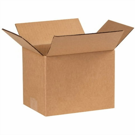 Box Partners Corrugated Boxes 8" x 6" x 6" Kraft 25/Bundle 866