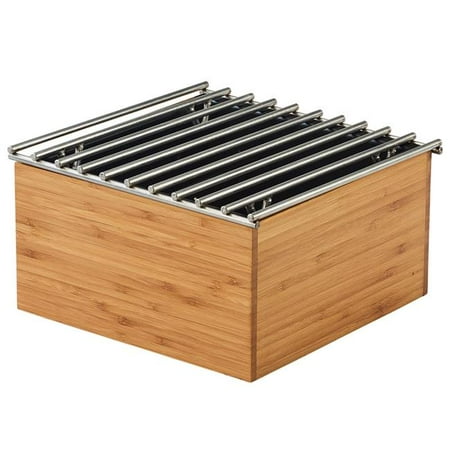 Cal Mil Wire - Cal Mil 3440-60 Bamboo Chafer Alternative with Wire Grill - 9.75 x 9.75 x 5.5 in.
