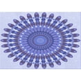 thumbnail image 1 of Ahgly Company Indoor Rectangle Patterned Slate Blue Area Rugs, 7' x 10', 1 of 6