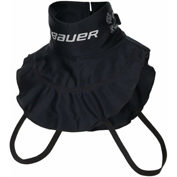 Bauer Premium NLP23 Hockey Protective Neck Guard Collar with Bib | Senior