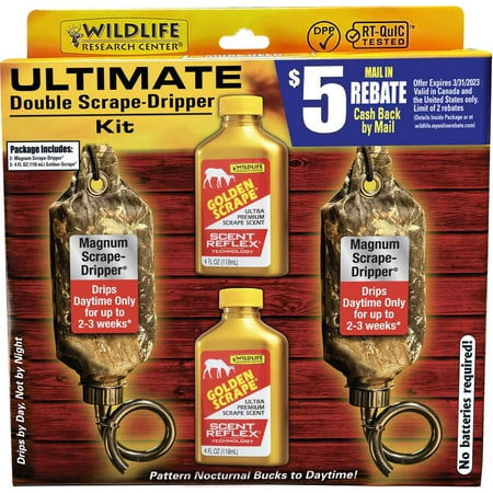 Wrc Deer Lure Golden Scrape/ - Scrape Dripper Double Combo
