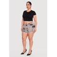 thumbnail image 2 of Women's Plus Size VIP Denim Utility Shorts, 2 of 4