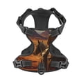 thumbnail image 4 of Lsque Western Desert Cowboy Cloud Dog Harness, No-Pull Pet Harness with 2 Leash Clips, Adjustable Soft Padded Dog Vest with Easy Control Handle for Large Dogs-Large, 4 of 9