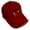 Burgundy, variant on Baseball Caps for Men & Women Embroidered Plumbing Tools Topper Embroidery Ladies & Men Baseball Hats Acrylic White Design Only