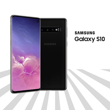 Samsung Galaxy S10 Black-128GB |Unlocked |Great Condition | Certified Refurbished| | Walmart Canada
