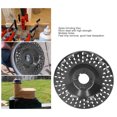 thumbnail image 4 of Disco De Pulido De Púas, Acabado Brillante, Fácil Instalación, Disco De Tallado De Madera De Acero De 65 Mn Para Proyectos De Carpintería De Bricolaje, 4 of 8