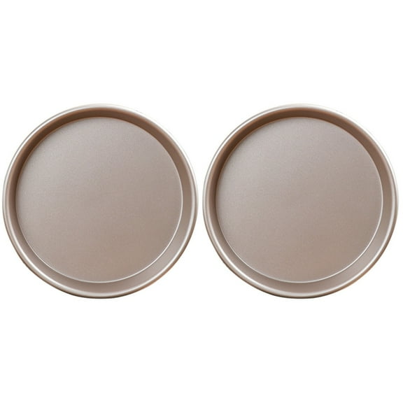 Qiysamall 12 Inch Baking Pans Roasting Broiling Sheets Nonstick Bread Mold Cake Tins Pizza Round