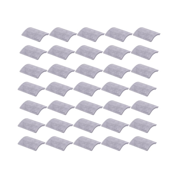 Grey Roof Tiles Model Building Set Dollhouse Miniature Bricks for Dollhouses 35pcs 17x13x2mm