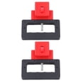 thumbnail image 2 of Circuit Breaker Lockout Device, 2PCS  Split Fixed Upper Locking Cover Clamp On Circuit Breaker Tagout Device  for Industrial Power Isolation Areas, 2 of 7
